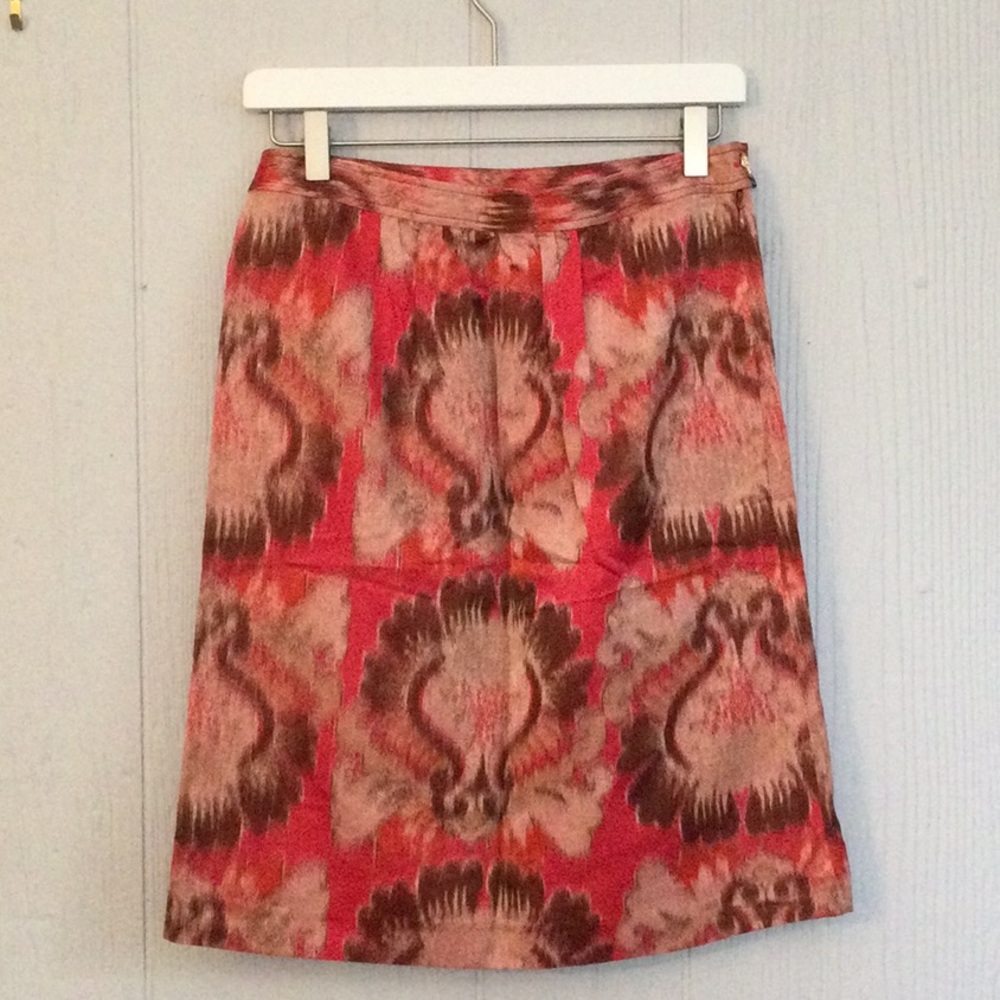 Tory Burch Lisa Watermelon Luau Skirt